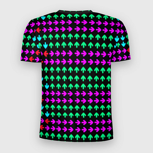 Мужская спорт-футболка Неон Friday Night Funkin / 3D-принт – фото 2