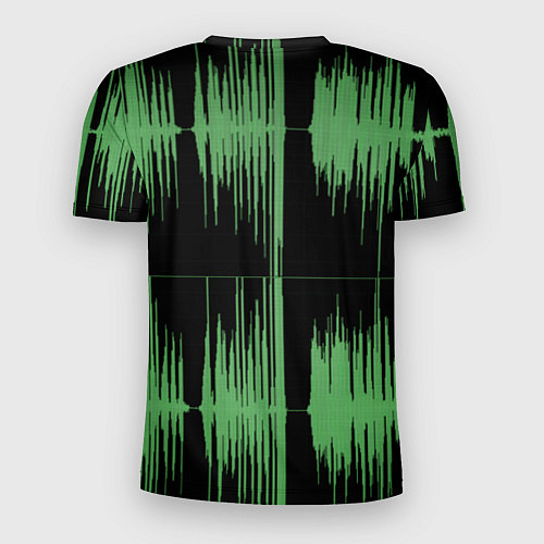 Мужская спорт-футболка AUDIOWAVE / 3D-принт – фото 2