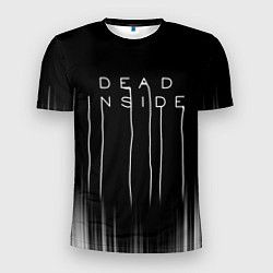 Футболка спортивная мужская DEAD INSIDE DEATH STRANDING, цвет: 3D-принт
