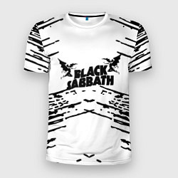 Мужская спорт-футболка Black sabbath