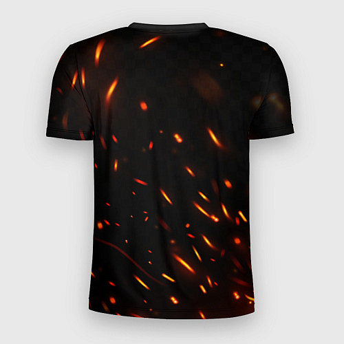Мужская спорт-футболка Dragon Огненный дракон / 3D-принт – фото 2