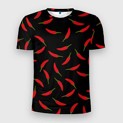 Футболка спортивная мужская Chili peppers, цвет: 3D-принт
