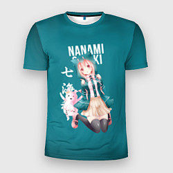 Мужская спорт-футболка Чиаки Нанами Danganronpa 2