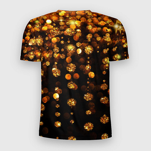 Мужская спорт-футболка GOLDEN RAIN / 3D-принт – фото 2
