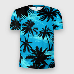Мужская спорт-футболка Пальмы в Горизонте