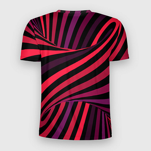 Мужская спорт-футболка Оптическая иллюзия / 3D-принт – фото 2