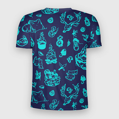 Мужская спорт-футболка Поход / 3D-принт – фото 2