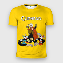 Мужская спорт-футболка Cuphead x DMC