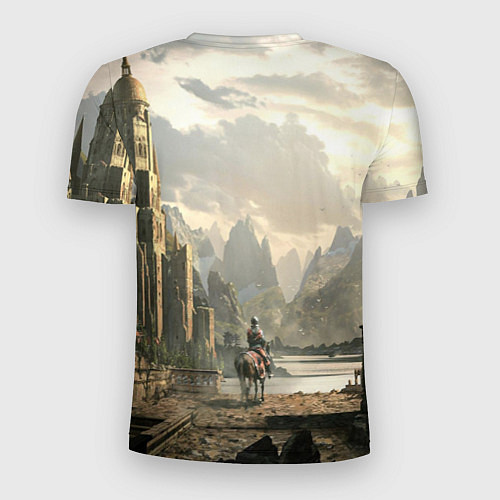 Мужская спорт-футболка Prince of Persia демон / 3D-принт – фото 2