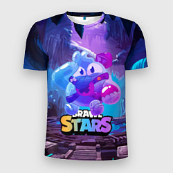 Мужская спорт-футболка Сквик Squeak Brawl Stars