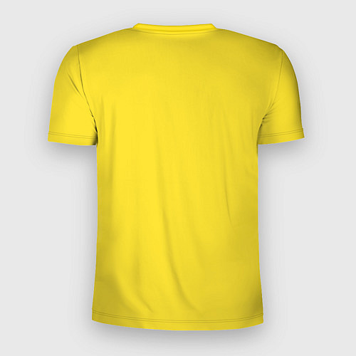 Мужская спорт-футболка Geometry Dash Smile / 3D-принт – фото 2