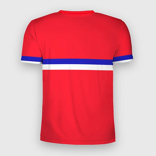 Мужская спорт-футболка Сборная Сербии / 3D-принт – фото 2