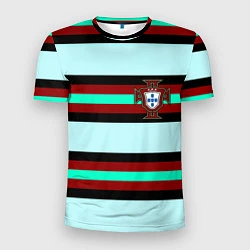 Футболка спортивная мужская Сборная Португалии, цвет: 3D-принт
