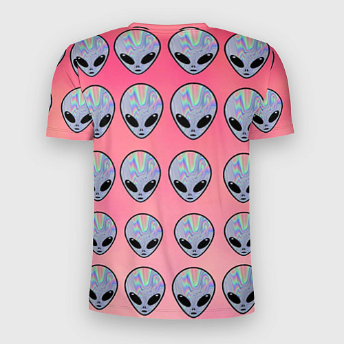 Мужская спорт-футболка Гламурные пришельцы / 3D-принт – фото 2