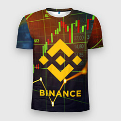 Мужская спорт-футболка BINANCE БИНАНС БАНАН