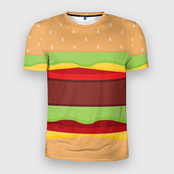 Мужская спорт-футболка Бутерброд