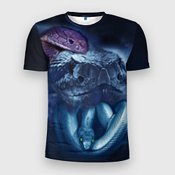 Мужская спорт-футболка Мифические змеи