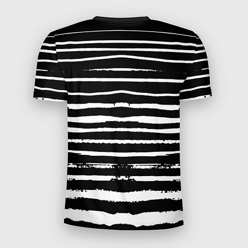 Мужская спорт-футболка ЧЕРНАЯ ТЕЛЬНЯШКА С ЯКОРЕМ ВМФ / 3D-принт – фото 2