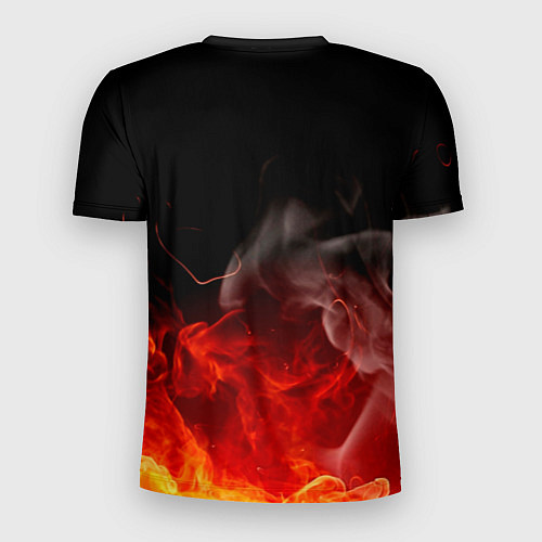 Мужская спорт-футболка Юно в огне Чёрный клевер / 3D-принт – фото 2