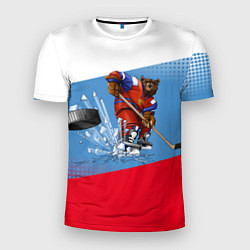 Мужская спорт-футболка Русский хоккей