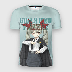 Футболка спортивная мужская Girls und Panzer, цвет: 3D-принт