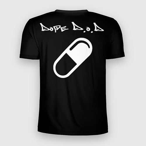 Мужская спорт-футболка Dope D O D / 3D-принт – фото 2