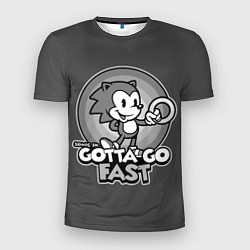 Мужская спорт-футболка Retro Sonic