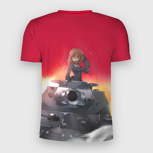 Мужская спорт-футболка Girls und Panzer Девушки и танки z / 3D-принт – фото 2