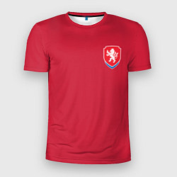Мужская спорт-футболка Форма Чехия Домашняя