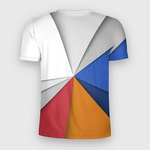 Мужская спорт-футболка Трегоугольник / 3D-принт – фото 2