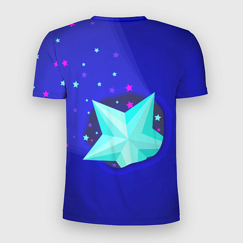 Мужская спорт-футболка Счастливая звезда / 3D-принт – фото 2