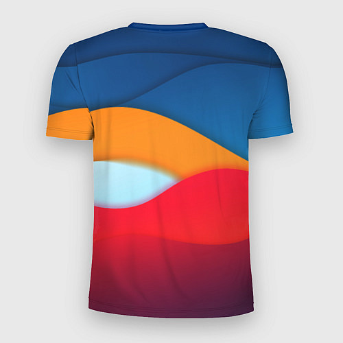 Мужская спорт-футболка Палитра Цвета / 3D-принт – фото 2