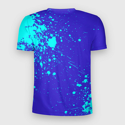 Мужская спорт-футболка UNDERTALE SANS BLUE / 3D-принт – фото 2