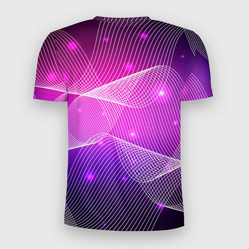 Мужская спорт-футболка Фиолетовые волосы 18 / 3D-принт – фото 2