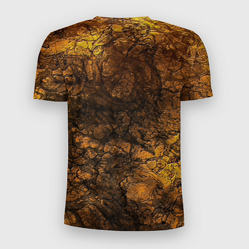 Мужская спорт-футболка Абстрактный узор текстура / 3D-принт – фото 2