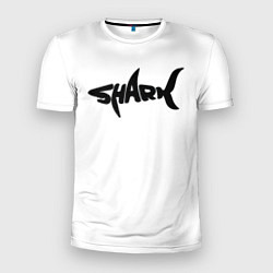 Мужская спорт-футболка Чёрная акула