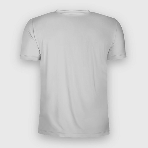 Мужская спорт-футболка Цветные треугольники / 3D-принт – фото 2