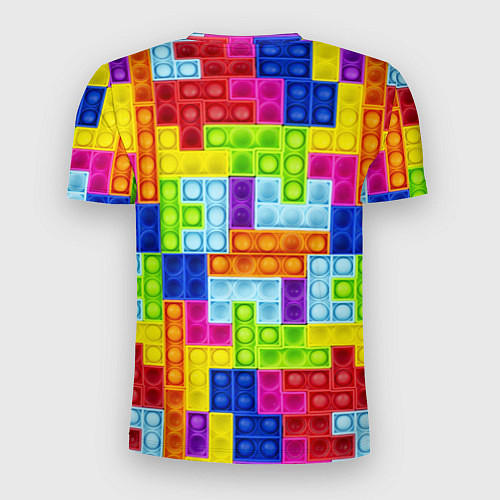 Мужская спорт-футболка POP IT ПОП ИТ ПАЗЛ / 3D-принт – фото 2