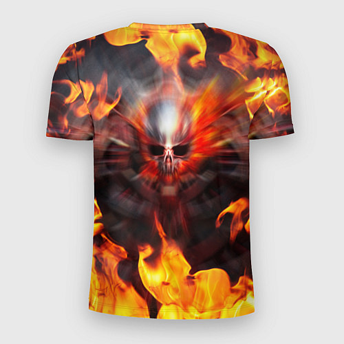 Мужская спорт-футболка FIRE GEARS OF WAR ПОСТЕР В ОГНЕ Z / 3D-принт – фото 2
