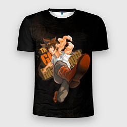 Мужская спорт-футболка Мори Джин Бог старшей школы