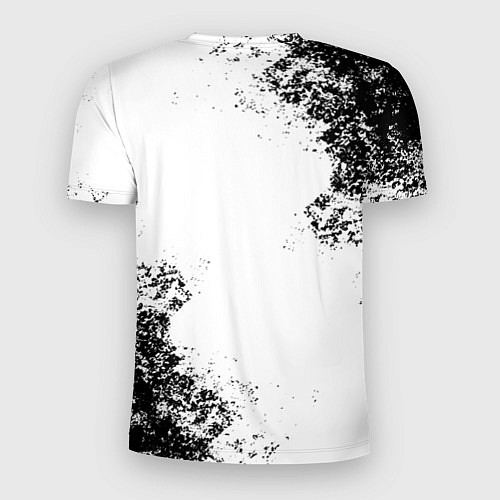 Мужская спорт-футболка BMW БМВ РАЗРЕЗАННОЕ ЛОГО / 3D-принт – фото 2