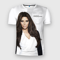 Мужская спорт-футболка Ким Кардашьян
