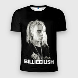 Футболка спортивная мужская BILLIE EILISH, цвет: 3D-принт