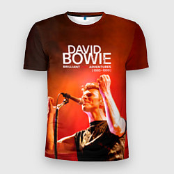 Мужская спорт-футболка Brilliant Live Adventures - David Bowie