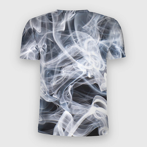 Мужская спорт-футболка Графика дыма / 3D-принт – фото 2