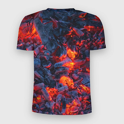 Мужская спорт-футболка Магия углей / 3D-принт – фото 2