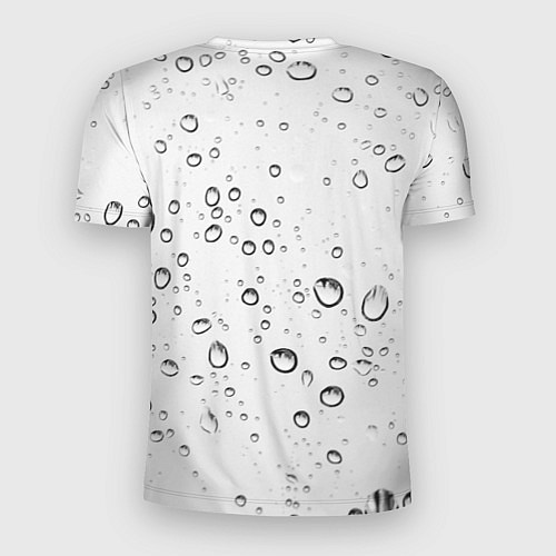 Мужская спорт-футболка Утренний дождь / 3D-принт – фото 2