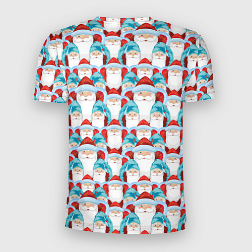 Мужская спорт-футболка Дедушки Морозы / 3D-принт – фото 2