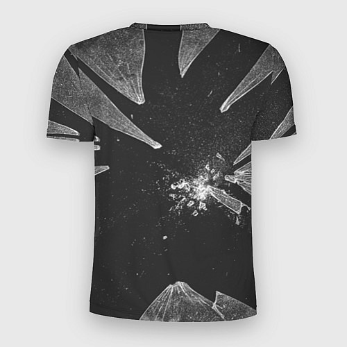 Мужская спорт-футболка Geometry Dash: Fragments / 3D-принт – фото 2