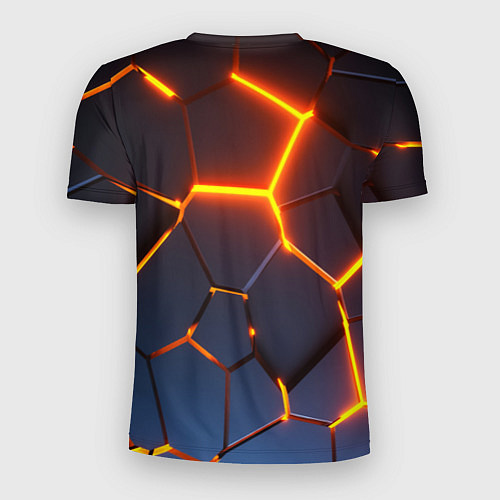 Мужская спорт-футболка MERCEDES-BENZ AMG 3D ГЕОМЕТРИЯ / 3D-принт – фото 2